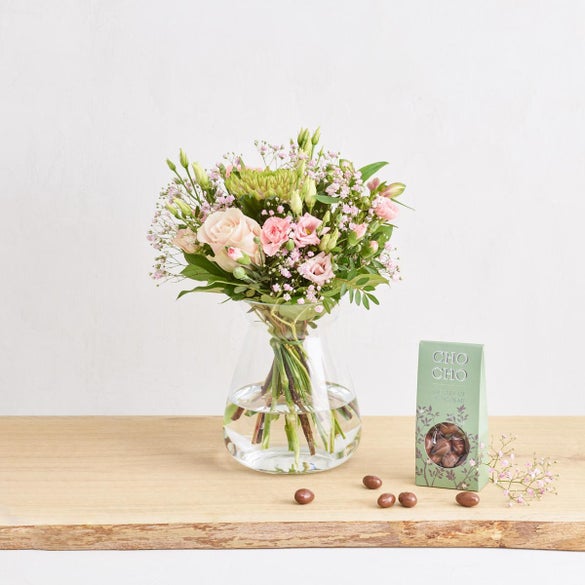 Den helt rigtige med flødechokolade mandler